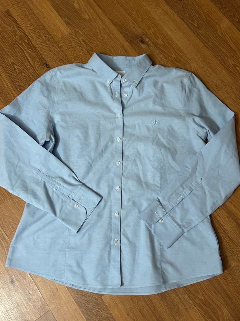 Brooks Brothers Tailored Women’s Oxford Light Blue Button-Down Shirt
